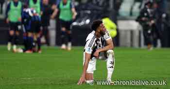 Lloyd Kelly's Juventus nightmare sinks to new low as Newcastle United wait for transfer green light