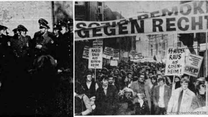 „Rosenheim nie so im Blickpunkt“ - „Schande für Stadt“: Ex-SSler-Treffen 1971 sorgte für Protest