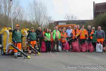 Gemeenten zetten zakkenvullers in om Woluwelaan schoon te vegen