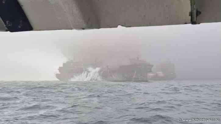 Aangevaren tanker lekt vliegtuigbrandstof in Noordzee