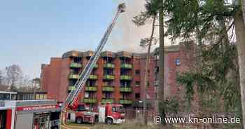 Hotel Gutsmann in Bad Bramstedt brennt