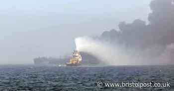 Oil tanker hit off UK coast 'suffered ruptured' cargo tank - update
