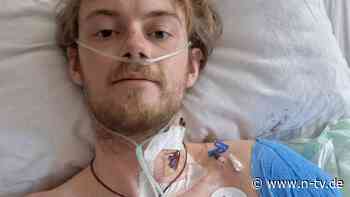 Brite in Ukraine schwer verletzt: "Ich hörte die Drohne erst 30 Sekunden bevor sie mich traf"