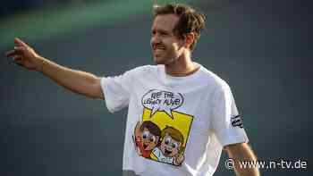 "Schön, dass ich Zeit habe": Sebastian Vettel geht jetzt gern campen