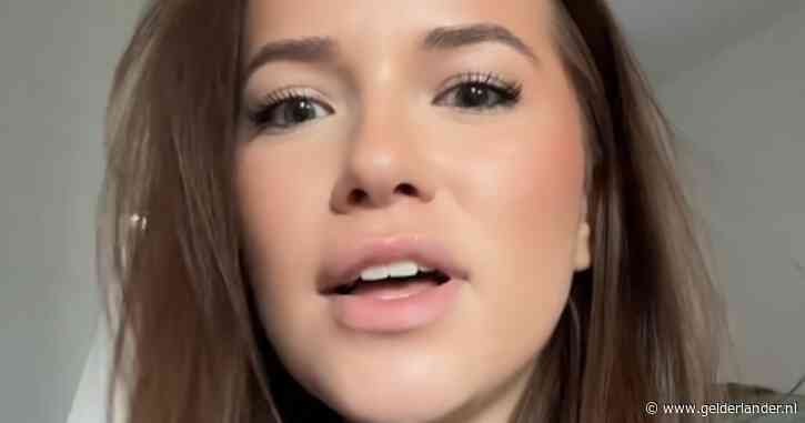 Influencer Jade Anna opgewacht bij huis en natgespoten, dader zet video online: politie grijpt niet in, TikTok wel