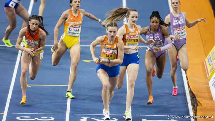De EK-finale van 4x400 estafette voor vrouwen was bloedstollend