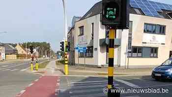 Verkeerslichten Balen-centrum buiten dienst