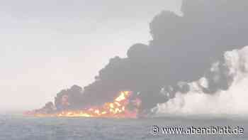 Hamburger Frachter rammt Tanker – Feuer und ein Vermisster