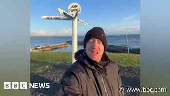 Man quits job to run length of UK for charity