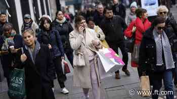 UK retail sales rise ‘modestly’ as consumers remain cautious