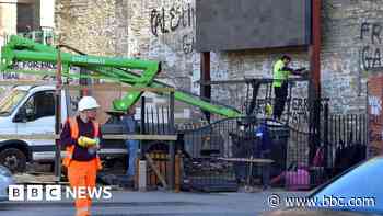Cafe torn down after being built without consent