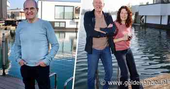 Zij wanen zich altijd op vakantie in hun luxe waterwoning: ‘Bij storm gaat het op en neer’