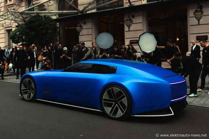 Jaguar Type 00 fährt erstmals auf der Fashion Week