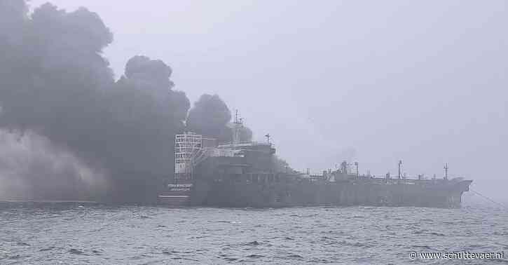 Boskalis gaat brandende tanker Stena Immaculate bergen