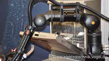 Cobot erprobt Geschirrspüler bei der BSH Hausgeräte GmbH