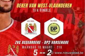 Brugse derby in halve finales van West-Vlaamse zaalvoetbalbeker