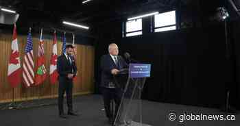 Ontario eyes more trade with countries overseas in wake of U.S. tariffs