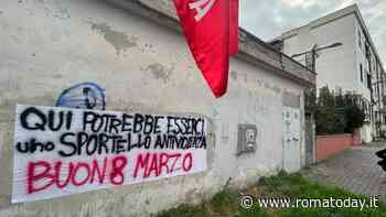 Il corteo per un centro antiviolenza a Primavalle