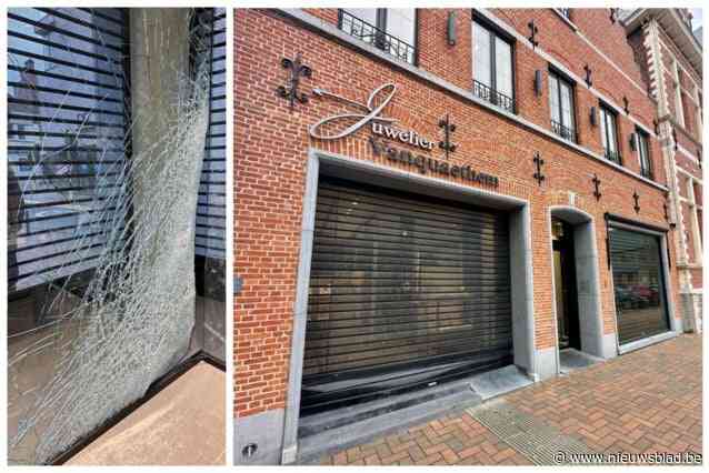 Dieven breken in bij juwelier Vanquathem: “We blijven niet bij de pakken zitten”