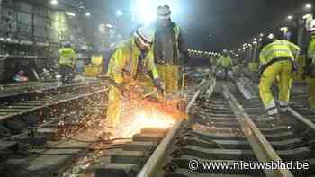 Infrabel werkt aan sporen tijdens weekends (1200 tekens)