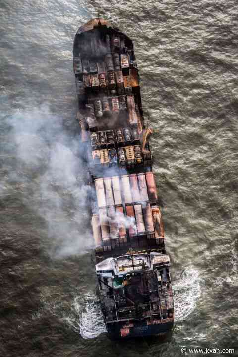 UK police arrest a man on suspicion of manslaughter in the North Sea ship collision