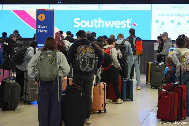 At Southwest Airlines, checked bags will no longer fly for free