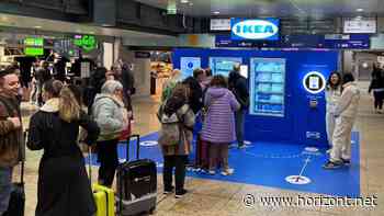 Aktion zum Weltschlaftag: Ikea nutzt das Bahnchaos als Werbeplattform für Schlafprodukte