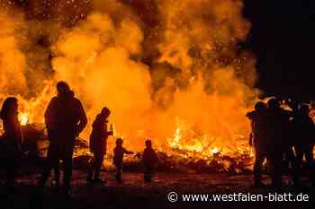 Weniger Osterfeuer wegen neuer Regelung