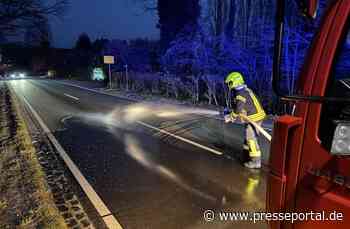 FW Flotwedel: Zwei ungewöhnliche Einsätze binnen 24 Stunden für die Feuerwehr Flotwedel