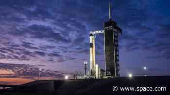 SpaceX Dragon meets sunrise at launch pad for Crew-10 flight  | Space photo of the day March 11, 2025