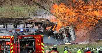Karlsruhe: Drei Tote nach Kollision von Tanklaster und Stadtbahn
