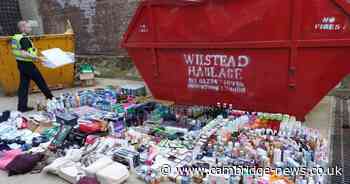 Massive £50K haul of stolen goods found in Cambridgeshire house