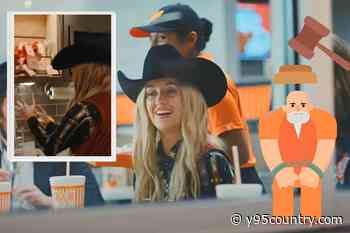 Lainey Wilson Doesn’t Want You to See What She Stole From Whataburger [Watch]