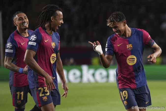 Barcelona reaches quarterfinals of Champions League with 3-1 win over Benfica