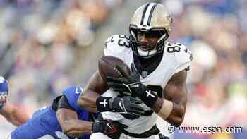 TE Johnson to re-sign with Saints on 3-year deal