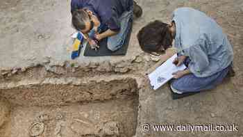 The nun who tormented herself to death: Archaeologists uncover first female Christian figure believed to have bound herself in chains for eternal torture