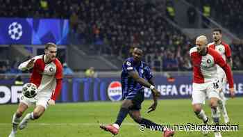 Feyenoord verlaat Milaan na kleine nederlaag met opgeheven hoofd