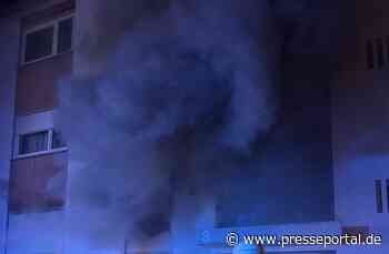FW-OG: Wohnungsbrand in Mehrfamilienhaus. Bewohner kam ins Krankenhaus