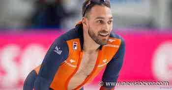 Kjeld Nuis wereldkampioen nadat hij zichzelf verwondde? ‘Dat zou wel een verhaal zijn, hè?’