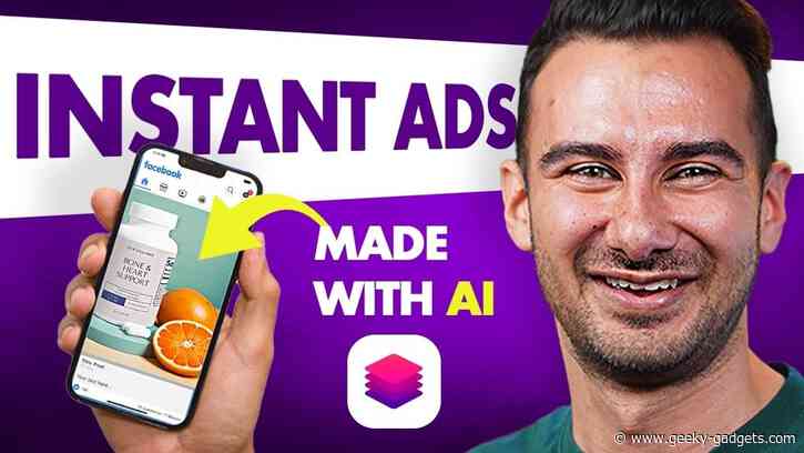 How to Create Ads with AI In 15 Minutes (INCLUDES Variations)