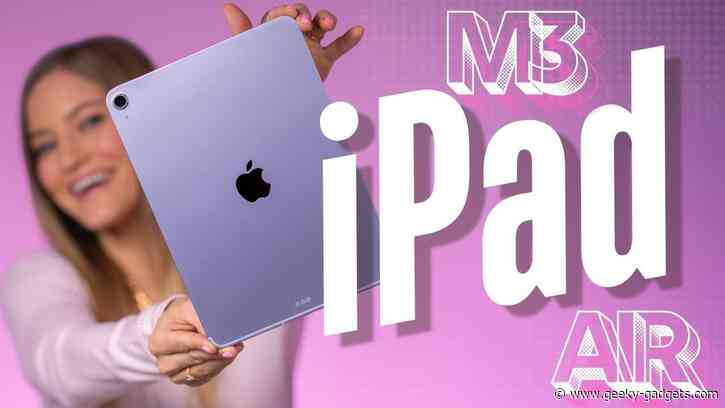 New M3 iPad Air: Unboxing Features and Performance Test