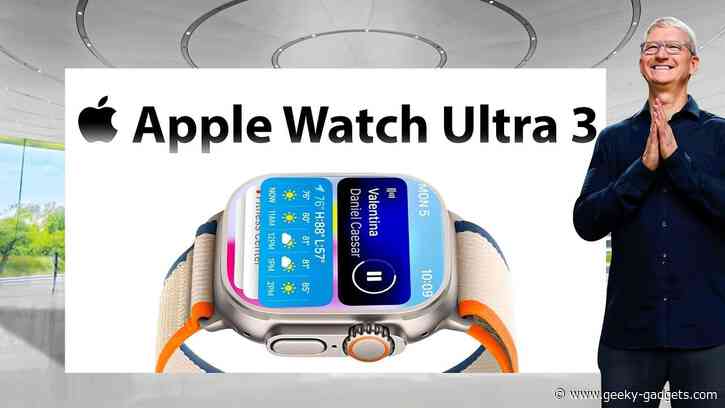 Apple Watch Ultra 3: 6 MASSIVE Changes! Leaks REVEALED