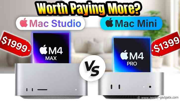 M4 Max vs. M4 Pro: Is the Mac Studio Worth the Upgrade?