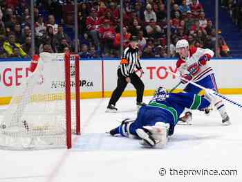 Canadiens 4, Canucks 2: Too little, too late