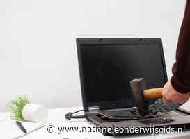 Basisschool ontruimd vanwege kleuters die oude laptop slopen