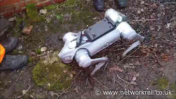 Meet Eric, a robotic dog helping us inspect some of our harder-to-access parts of the railway. Thanks to Eric, we're better able to maintain or repair these parts of our railway for less disruption to your journeys.