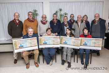 Gilde der Erepoorters schenken mooi bedrag aan vier goede doelen