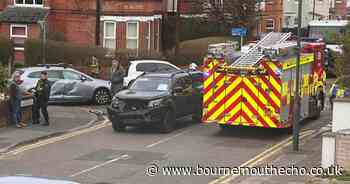 Emergency services respond to crash