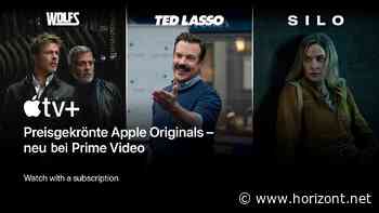Streamingdienste: Apple TV+ ab sofort auch bei Prime Video verfügbar