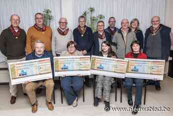 Gilde der Erepoorters schenkt mooi bedrag aan vier goede doelen